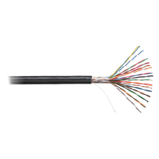 NETLAN EC-UU016-5-PE-BK-3 Кабель U/UTP 16 пар, Кат.5 (Класс D), 100МГц, одножильный, внешний, PE