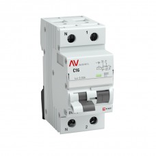 EKF AVERES DVA-6 1P+N 25А (C) 30мА (AC) 6кА  Дифференциальный автомат