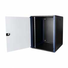 DATAREX DR-600321 Шкаф настенный, телекоммуникационный 19, 15u 600х600, дверь стекло, черный