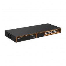 Optimus U1I-16G2b/2S PoE-коммутатор неуправляемый 16 портовый