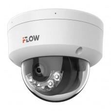 iFlow F-IC-2442C2MS(4mm) 4Мп уличная купольная IP-камера с гибридной Smart подсветкой