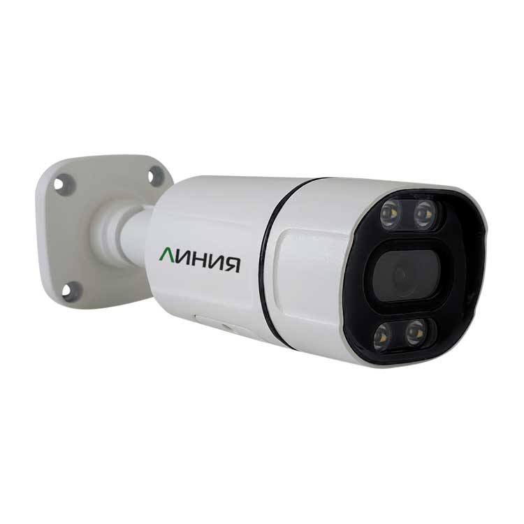 Линия 5Mp Bullet 2.8 IP видеокамера наблюдения Линия 5Mp Bullet 2.8 IP видеокамера наблюдения