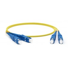 Hyperline FC-D3-9-SC/UR-SC/UR-H-2M-LSZH-YL Патч-корд волоконно-оптический (шнур)