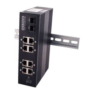Osnovo SW-70802/I Промышленный коммутатор Gigabit Ethernet на 10 портов