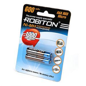 Robiton 600МН ААА BL2 Аккумулятор