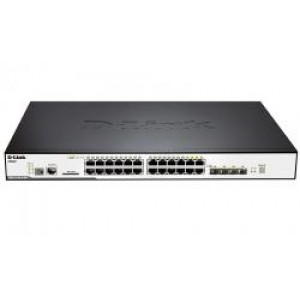 D-Link DL-DGS-3120-24PC/B1AEI Управляемый L2+ стекируемый коммутатор с 16 портами