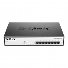 D-Link DL-DES-1008P+/A1A Неуправляемый коммутатор