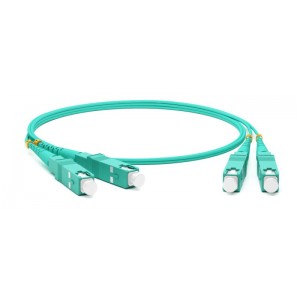 Hyperline FC-D2-503-SC/PR-SC/PR-H-2M-LSZH-AQ Патч-корд волоконно-оптический (шнур)