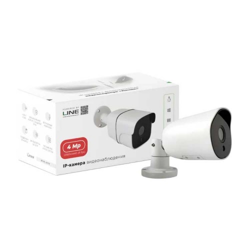 Линия 4Mp Bullet 2,8 мм Видеокамера сетевая (IP) Линия 4Mp Bullet 2,8 мм Видеокамера сетевая (IP)