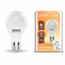 Gauss Smart Home 1050112 Лампа 8,5W 2700К E27 диммируемая LED