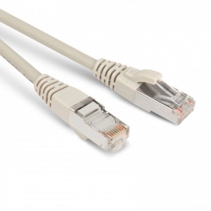 Hyperline PC-LPM-STP-RJ45-RJ45-C6-0.5M-LSZH-GY Патч-корд