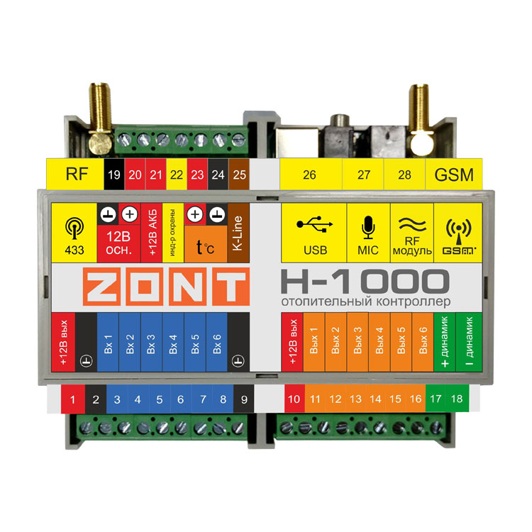 ZONT H-1000 Отопительный контроллер