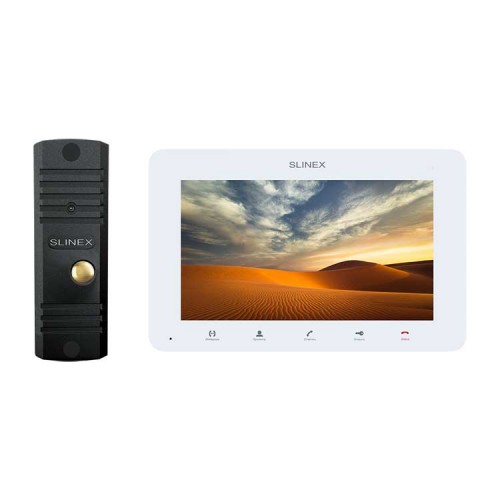 Slinex SM-07MHD + ML-16HD Комплект видеодомофона (белый/черный) Slinex SM-07MHD + ML-16HD Комплект видеодомофона (белый/черный)